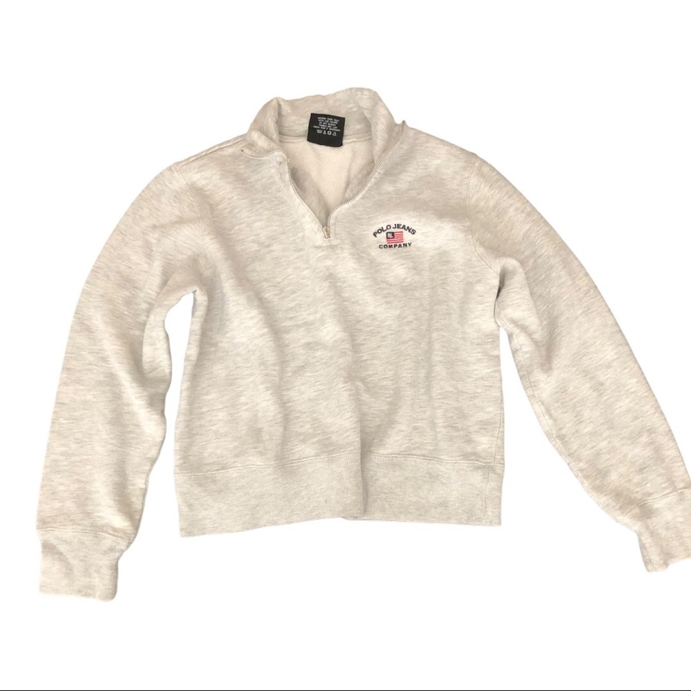 🌷2/$30🌷Polo Jeans quarter zip sweater